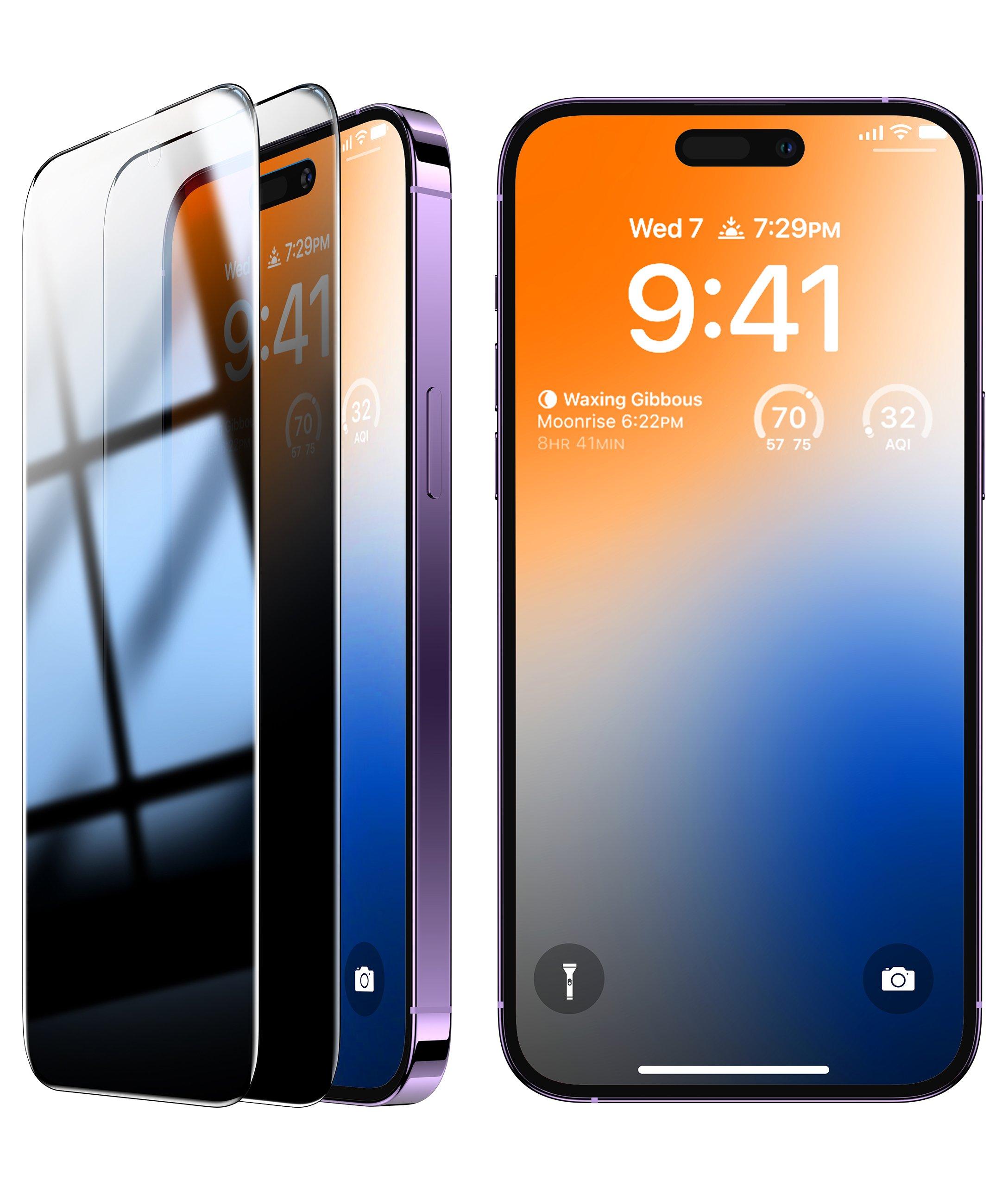 TORRAS, Install Master Privacy Screen Protector for iPhone 16 Pro