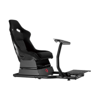GAMEON, Racing Simulator, Gaming Chair, Black