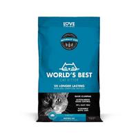 World's Best Cat Litter, Lotus Blossom Scented Multi Cat Litter , 15 Lbs
