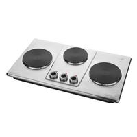 Koolen Electric hot plate, 3 burner,  2800W Plat size: 188mm+155mm+188mm