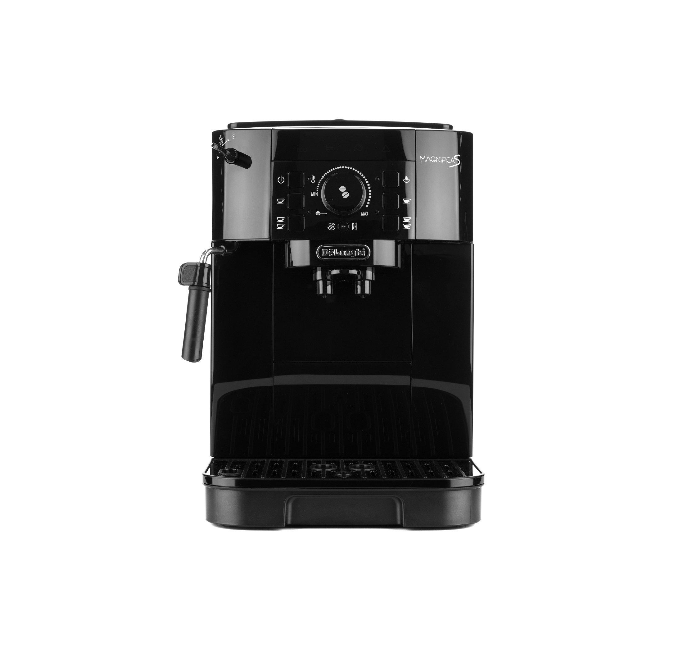 Delonghi Magnifica S Automatic coffee machine with manual Milk frother 1450 W 15 Bar Grey Black eXtra