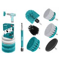TOTAL, 11 Pcs Cleaning brush set