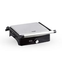 Power 4 Slices Plate Grill, 1 Door, Removable Lid, Dish Washer Safe, Stailnless