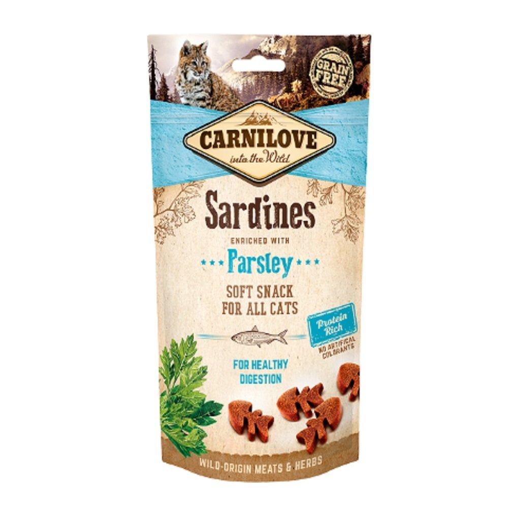 Carnilove, Sardine Enriched with Parsley Cat Treat, 50 g eXtra