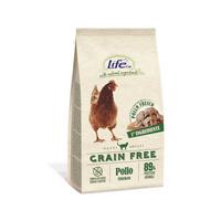 Life Cat, Grain Free Chicken and Potatoes Dry Cat Food , 1.5 kg