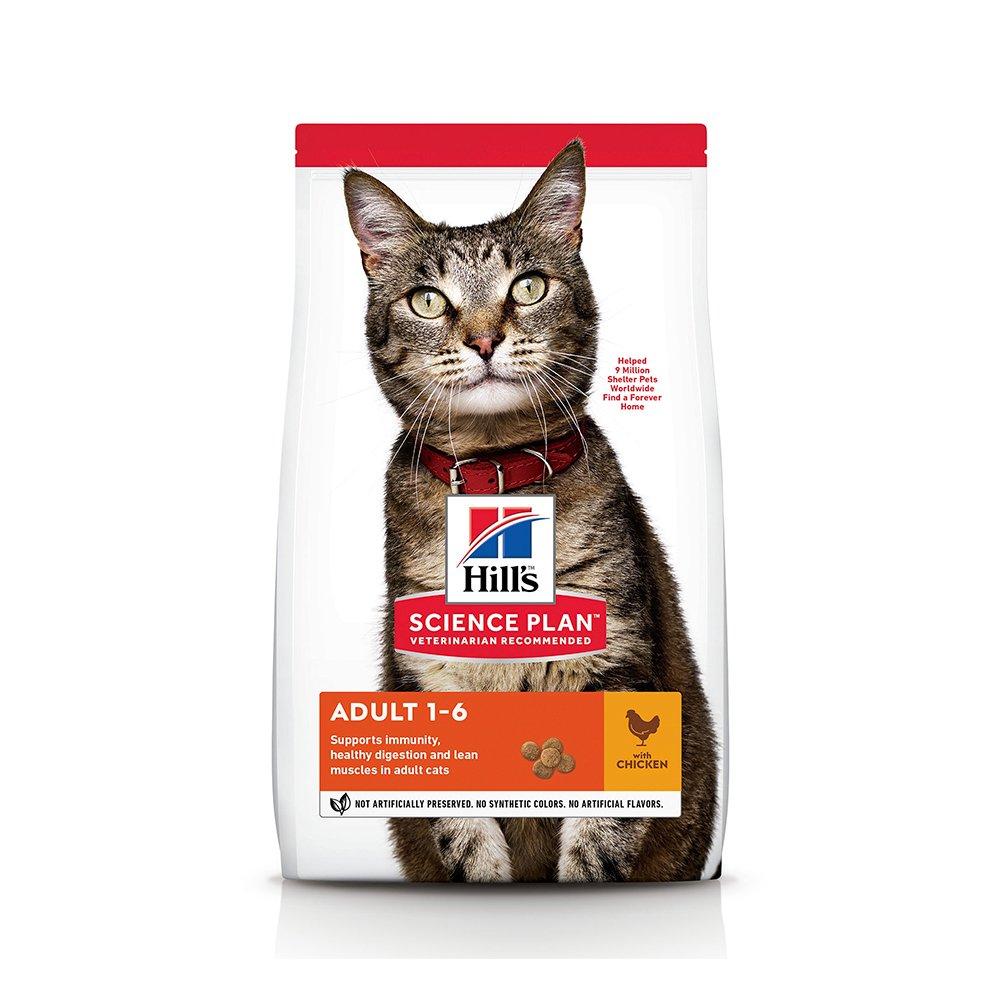Hills, Science Plan Adult Chicken Dry Cat Food, 3 Kg eXtra