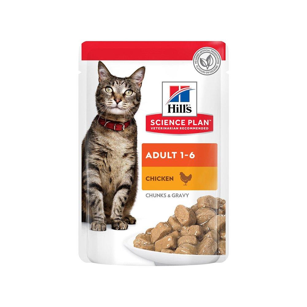 Hills, Science Plan Chicken Chunks and Gravy Wet Cat Food , 85 g eXtra