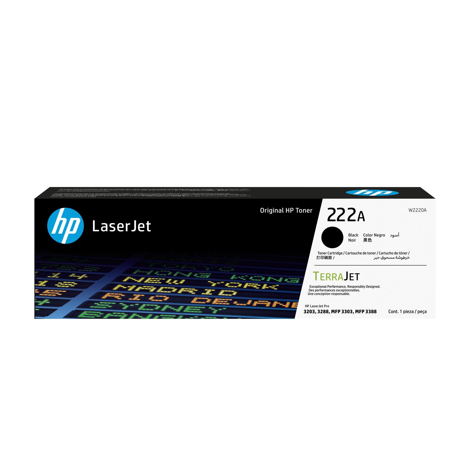HP 222A Black Original LaserJet Toner - eXtra Oman