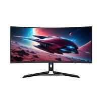 LENOVO Legion R34w-30 WQHD Curved Gaming Monitor, 34 inch, Integrated Speaker, Raven Black