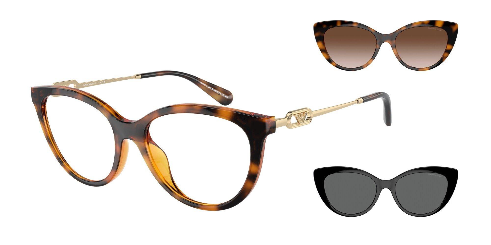 Emporio armani havana sunglasses discount