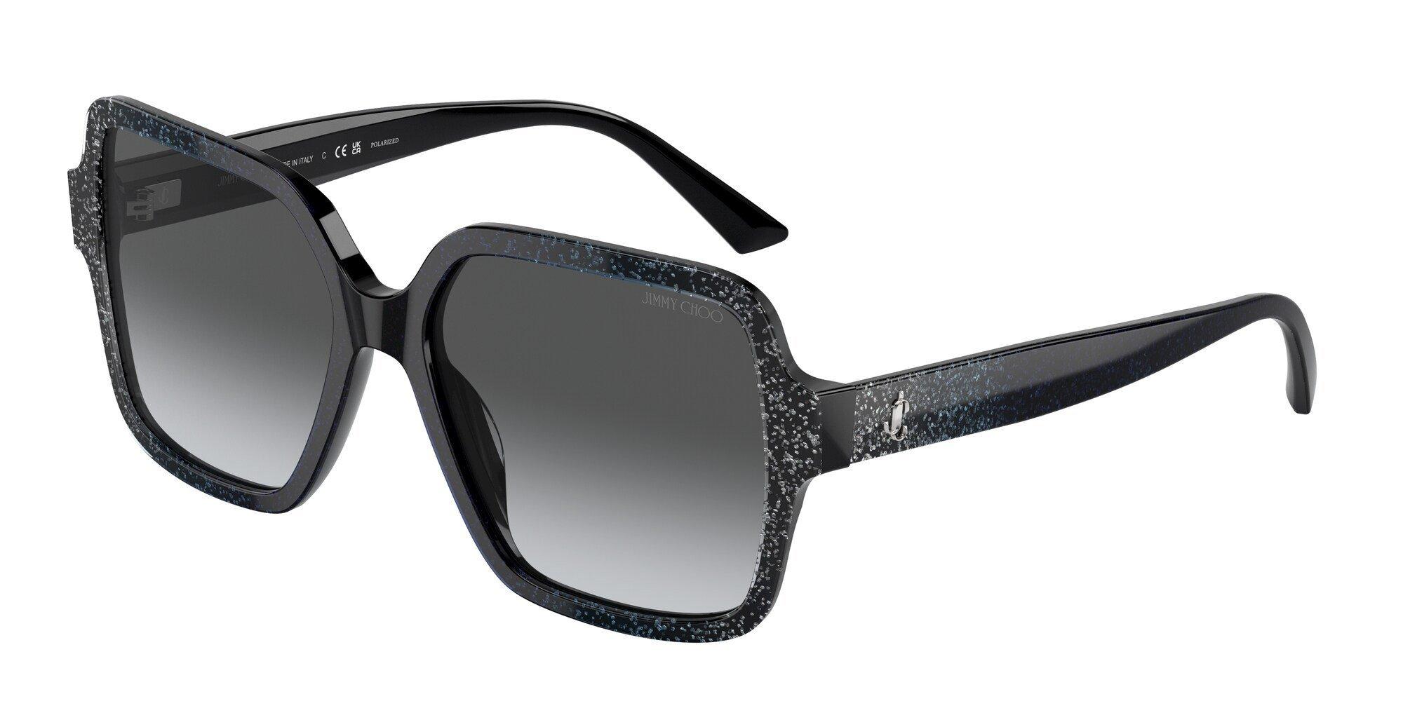 Jimmy Choo Sunglasses Women Black Gradient Glitter eXtra