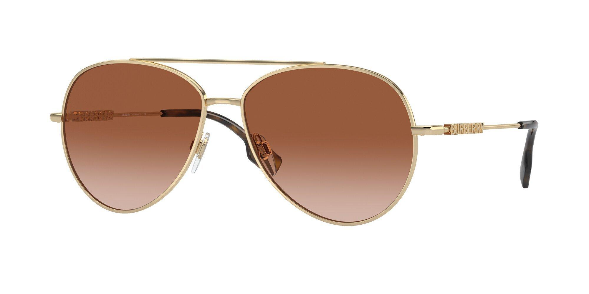 Gold avicakes burberry glasses