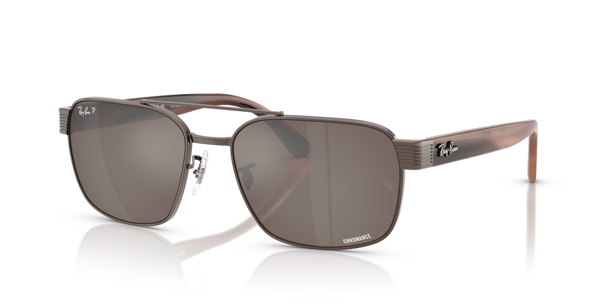Ray Ban Sunglasses Metal Unisex Copper eXtra