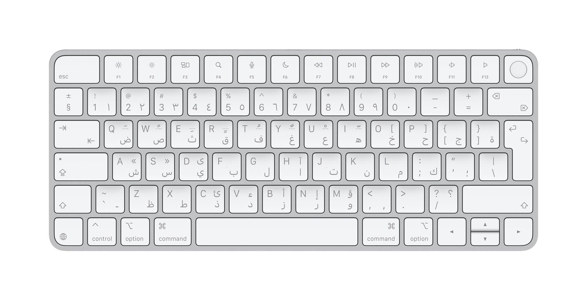 Apple APPLE Magic Keyboard With Touch Id MXCK3AB/A, Color: White, Made In: China, Made in: China, Connectivity Technology: Wireless, Truva Exclusive: No