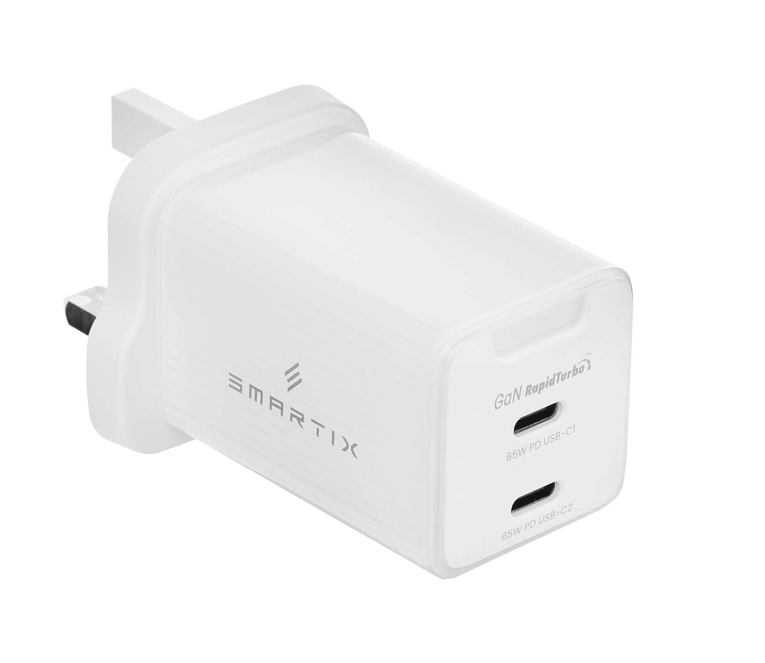 smartix Smartix SXWA65wte white 65w SXWA65WTE, Cable Length: No, Cable Type: No, Color: White, Compatibility: USB-C Connector Devices, Made In: China, Material: ABS, Product Type: USB-C AC Wall Charger Adapter, Retractable: No, Series Name: iConnect, Type: USB-C AC Wall Charger Adapter, USBType: USB-C, Number of US