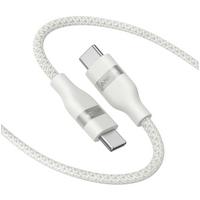 Anker USB-C to USB-C Cable, 0.9M, 240W, Ultra-Soft Braided, White
