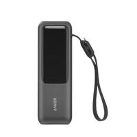 Anker Zolo Power Bank, 25000 mAh, 165W, Built-In USB-C and Retractable Cable, Black