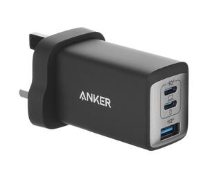 【新品未開封】ANKER ANKER NANO II 65W BLACK Anker Nano II GaN Tech USB C Charger, 65W 3-Port Fast
