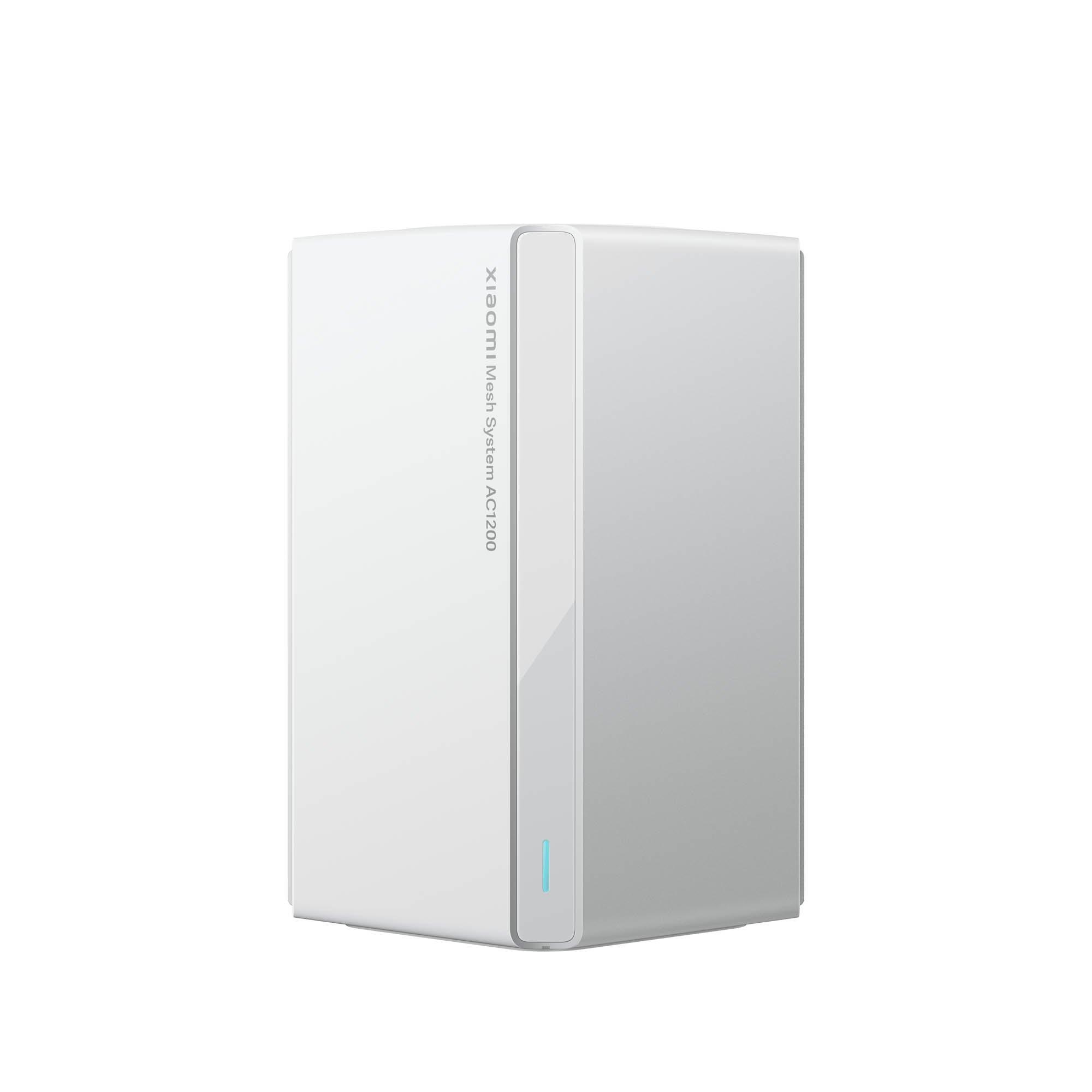 xiaomi Xiaomi DVB4453uk 890 g DVB4453UK, Band: Dual Band , Color: White, Made In: China, Number Of Users: Up To 120, Product Type: Mesh Router, Series Name: XIAOMI, Ethernet Port: 2, Other Ports: Not Applicable, Wireless Transmission Speed: Up to 1200 Mbps, Wi-Fi Security: Yes, 8.9 CM, 0.89 Kg, Up To 260 m²,