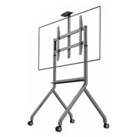 NB P220 60-100-Inch Motorized LED TV Bracket Stand With Remote 90.9KG Max Grey