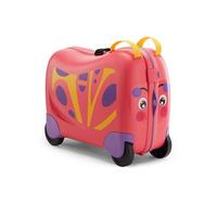 AMERICAN TOURISTER, SC Skittle NXT, Kids Luggage Hard Case, Size 52 CM / 19 Inch, Pink butterfly