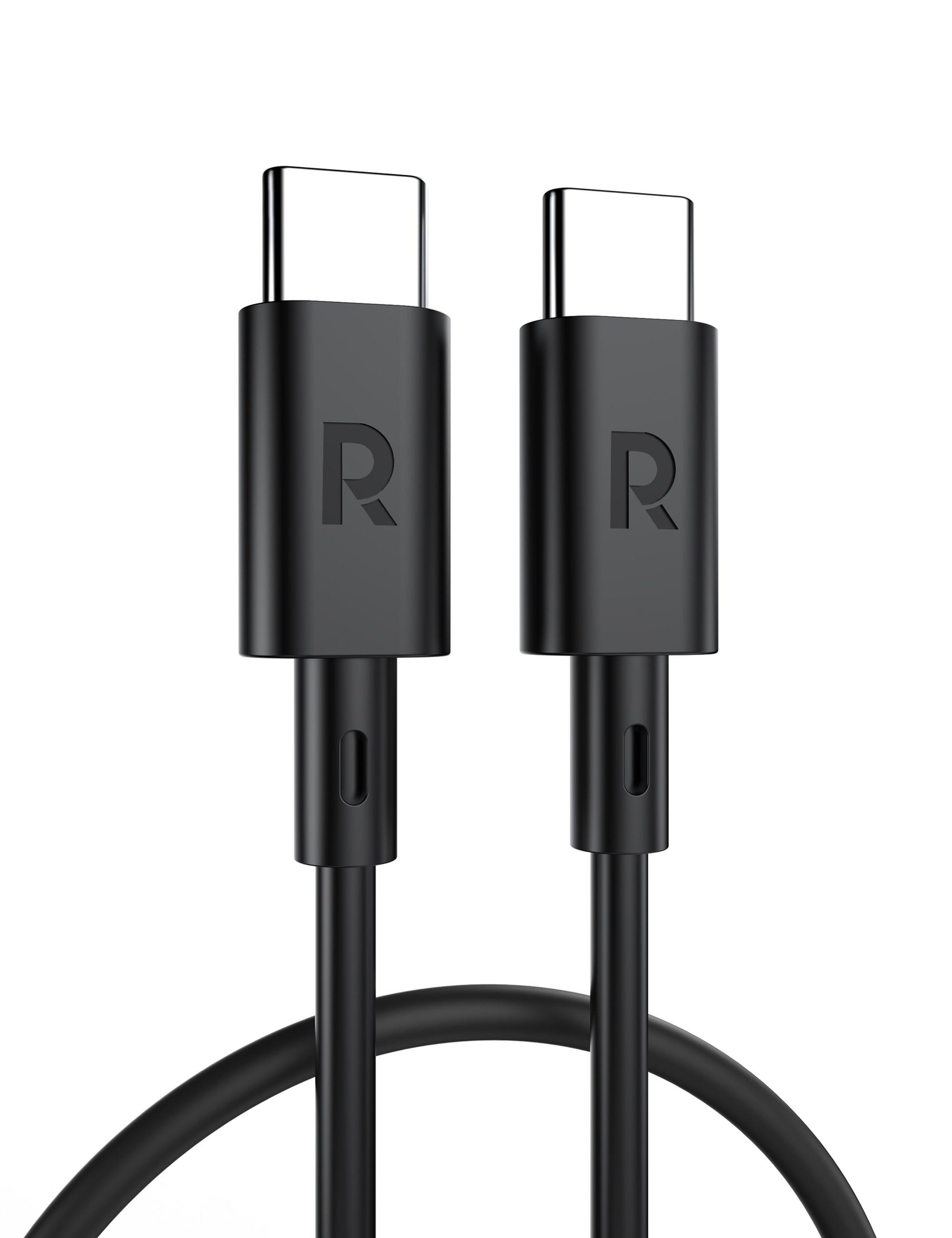 Ravpower Type C to Type C Cable, 0.6M, Black