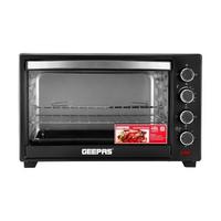 Geepas 48L Electric Oven, 1500 Watts, Rotisserie, Black
