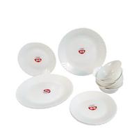 La Opala Classique Dinner Set 14 Pcs, White