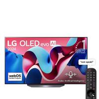 LG 55 Inch Smart 4K UHD OLED TV, Dolby Vision, Black & Grey