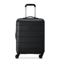 DELSEY Lagos, 4 Double Wheels Hard Medium Trolley, 26 Inch, Black
