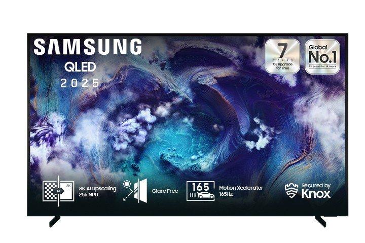 سامسونج، تلفزيون 75 بوصة، نيو كيوليد، ذكاء اصطناعي، 165 هرتز، ضد الانعكاس