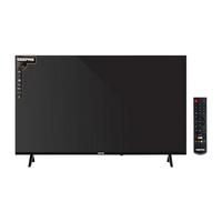 Geepas, 43 Inch, FHD Smart TV, Black
