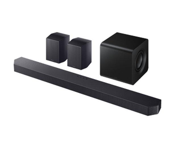 سامسونج، ساوند بار برو، دولبي أتموس، 9.1.4  قناة، بلوتوث، أسود