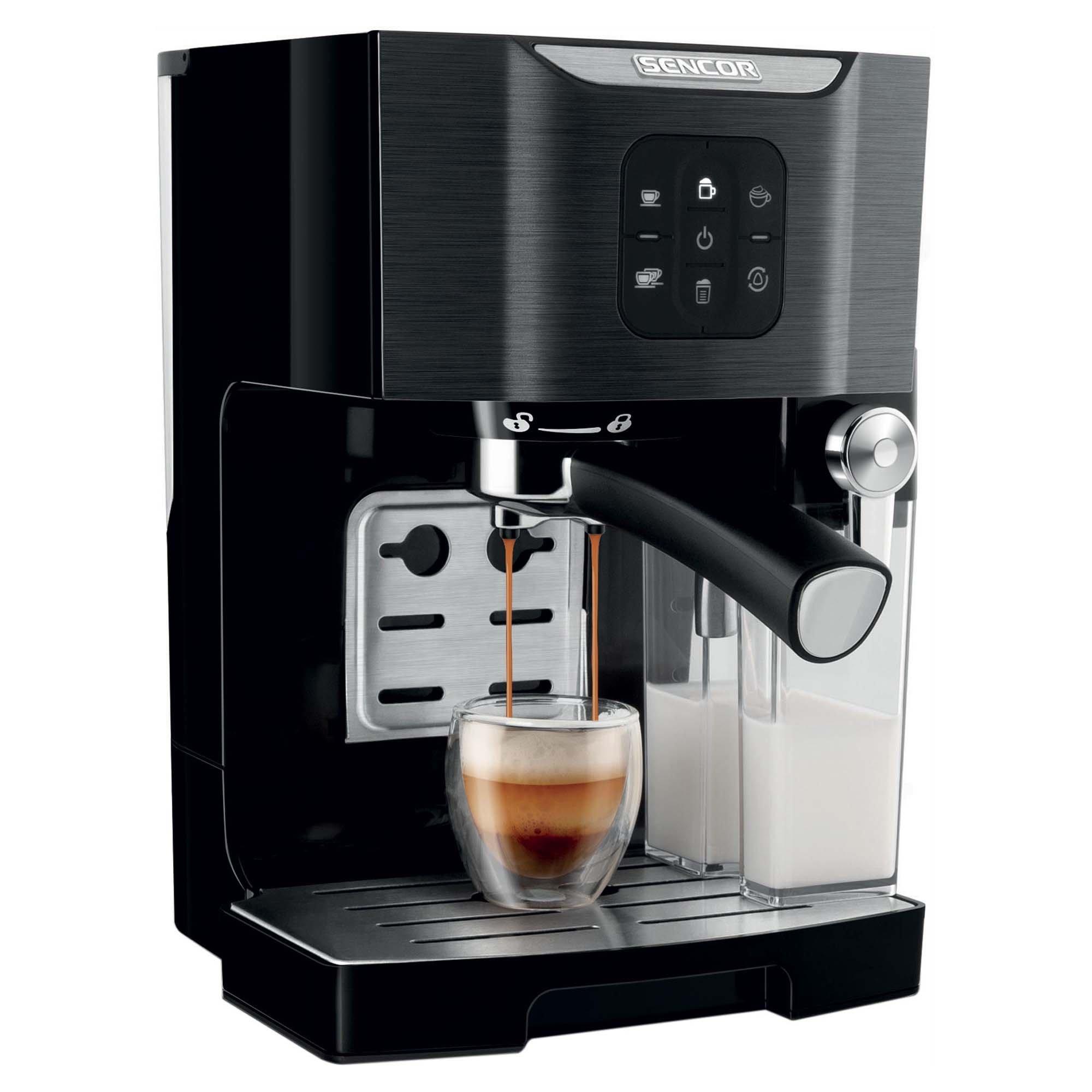 SENCOR, Espresso Coffee Machine, 1.4L, Black - eXtra Bahrain