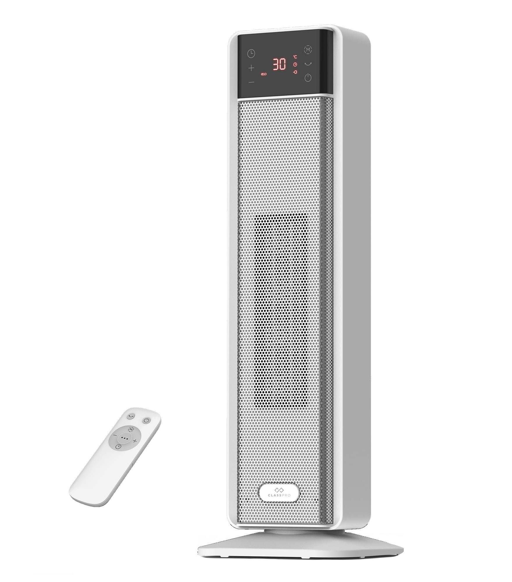 classpro Classpro Cpfh 2000W CPFH-22W, Color: White, Connectivity: No, Control Panel: Yes, Device Type: Heater, Made In: China, Power: 2000W, Product Type: HALOGEN HEATERS, Timer: Not Applicable, Max Speed: Not Applicable, Functions: Not Applicable, Electronic
