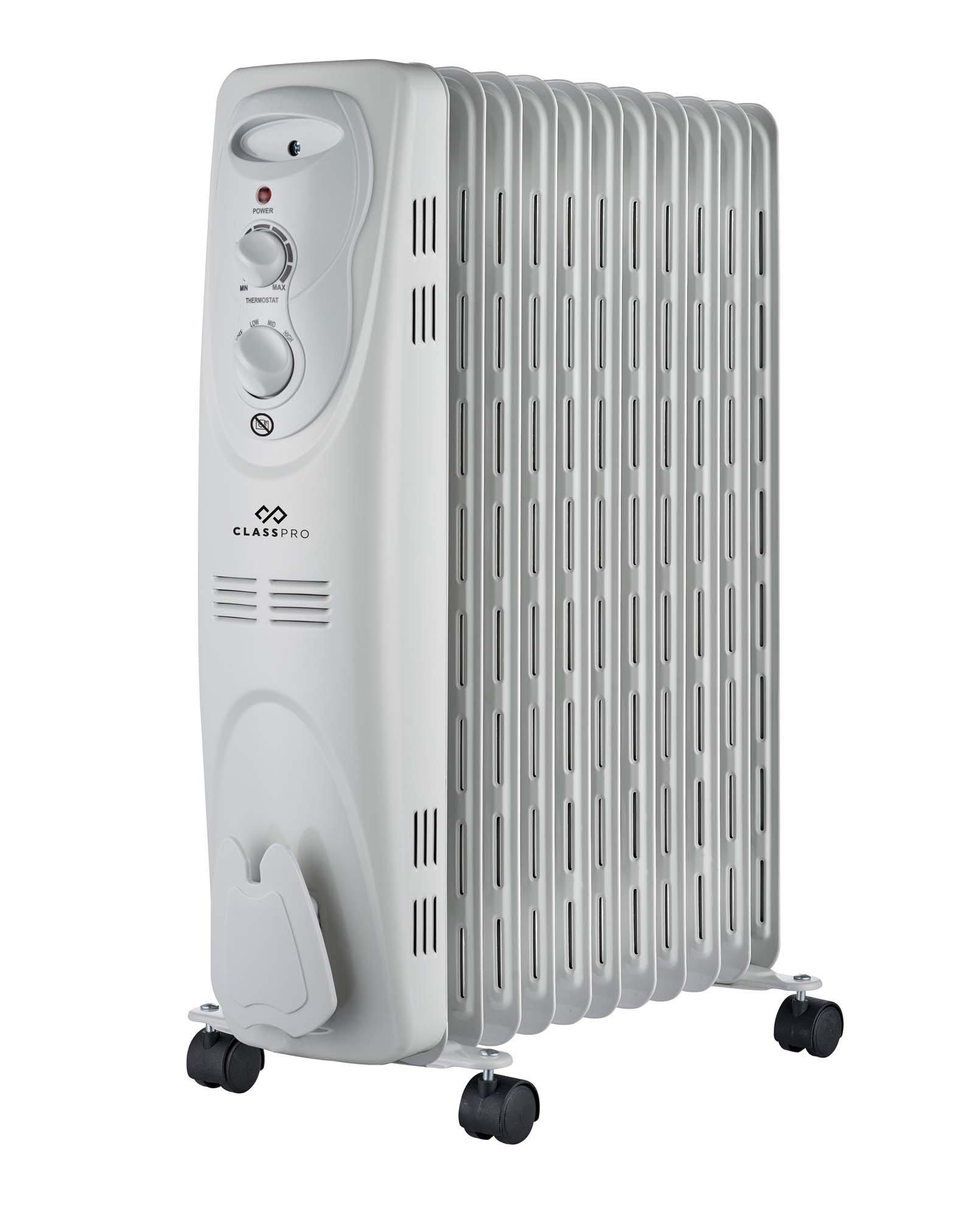 classpro Classpro cpoh-11 2300W CPOH-11, Color: White, Control Panel: No, Device Type: Heater, Made In: China, Power: 2300W, Product Type: OIL HEATER, Timer: Not Applicable, Max Speed: Not Applicable, Functions: Not Applicable, Manual