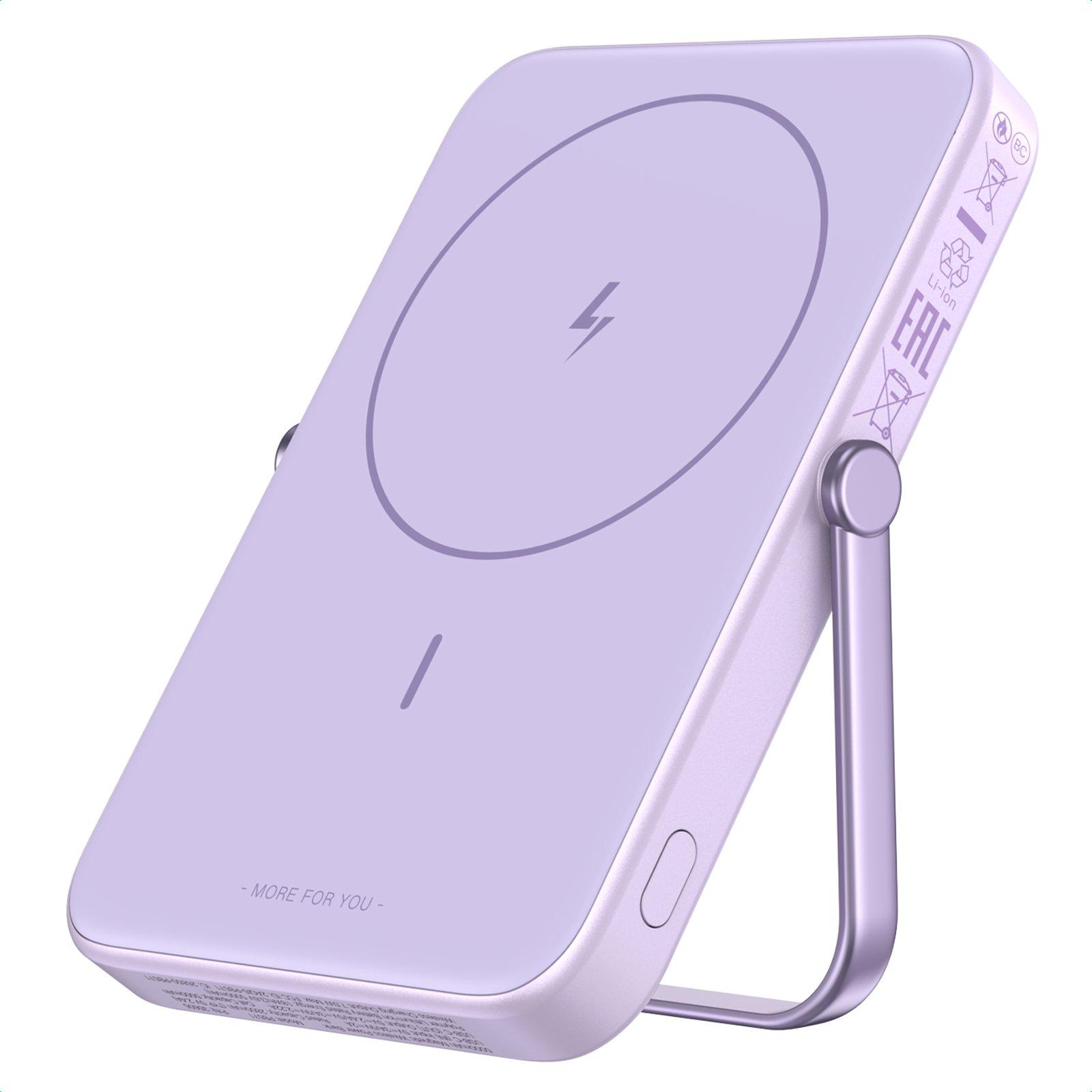 Ugreen UGREEN 35606 35606, Battery Size MAH: 5000mAh, Color: Purple, Compatibility: iOS/Android Devices, Made In: China, Number of USB Inputs: 1, Made in: China, 1.3 cm, 6.8 cm, Yes, 10.5cm, 2 Hours, 0.14 Kg, No, No
