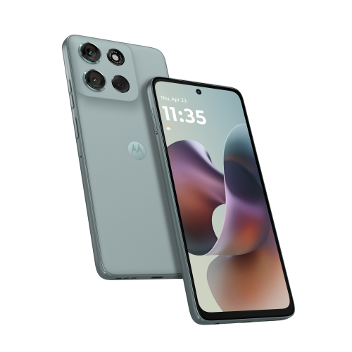Motorola G56, 5G, 256GB, 12GB RAM, PANTONE Gray Mist Grey - eXtra Oman
