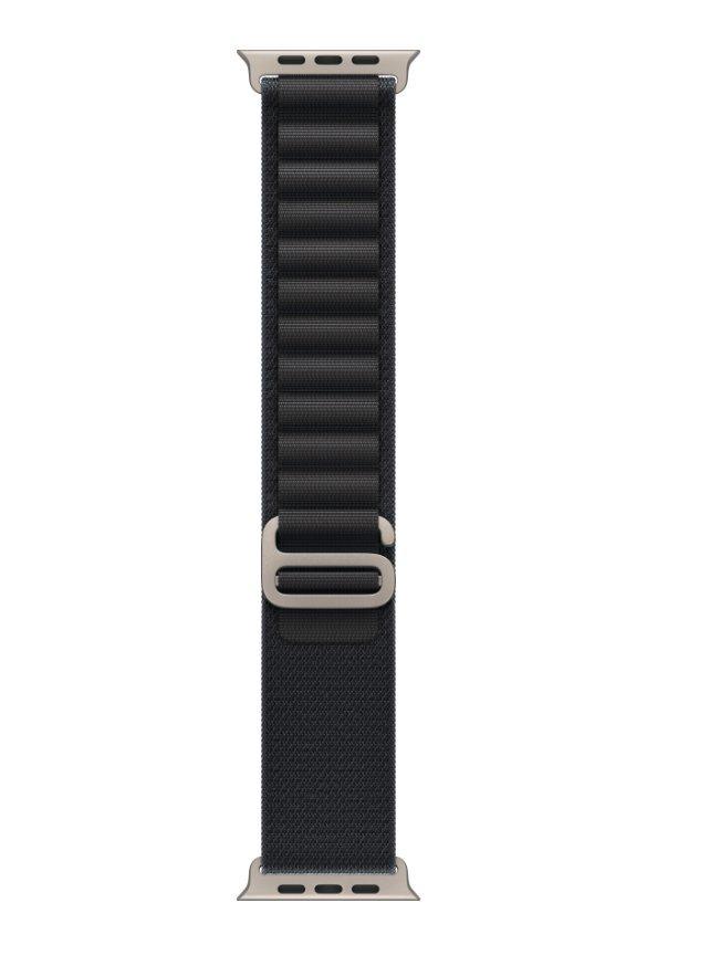 Apple 49mm Black Alpine Loop - Large - Natural Titanium Finish - eXtra