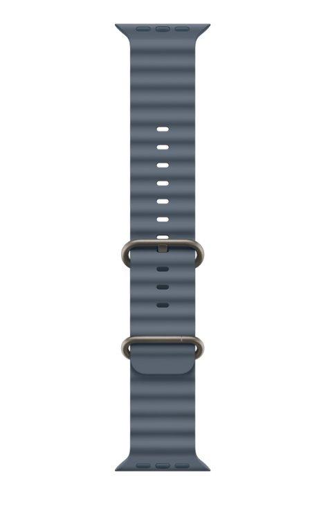 apple Apple Anchor Ocean Band 49 MM MGCC4ZM/A, Color: ANCHOR BLUE OCEAN NATURAL TITANIUM, Made In: China, Size: 49 MM, No, No