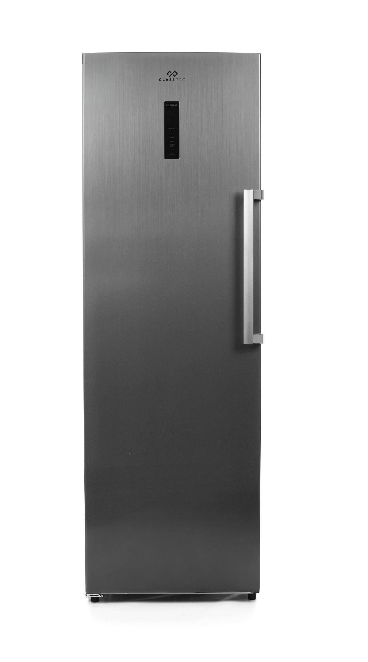 classpro Classpro CLP10fs1d 9.3cu.ft 220 V CLP10FS1D, Capacity Ltr Cu Ft: 9.3 Cu.Ft, Color: Inox, Control Panel: Digital LED, Frost Free: Yes, Made In: China, Product Type: Upright Freezer, Voltage: 220V, Warranty Compressor: 5 Years, Convertible To Refrigerator: Yes, Capacity Ltr/ Cu.Ft: 9.3 Cu.Ft, 60 cm, ClassPro, Singl