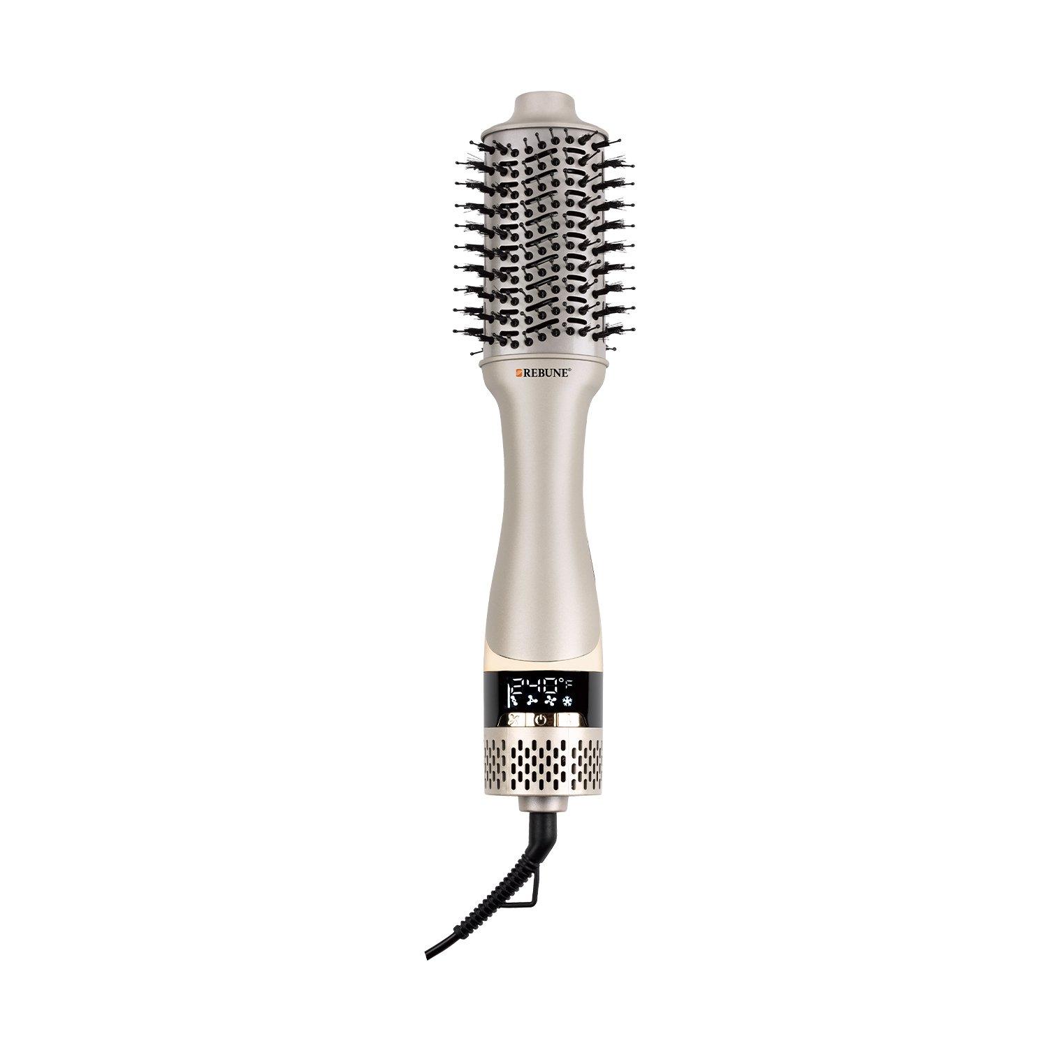 REBUNE REBUNE re-2180 RE-2180, Color: Light Gold, Made In: China, Product Type: Hair Brush, Auto Shut-off: No, Made in: China, Wattage: 1200W, Yes, Yes, Yes, Yes