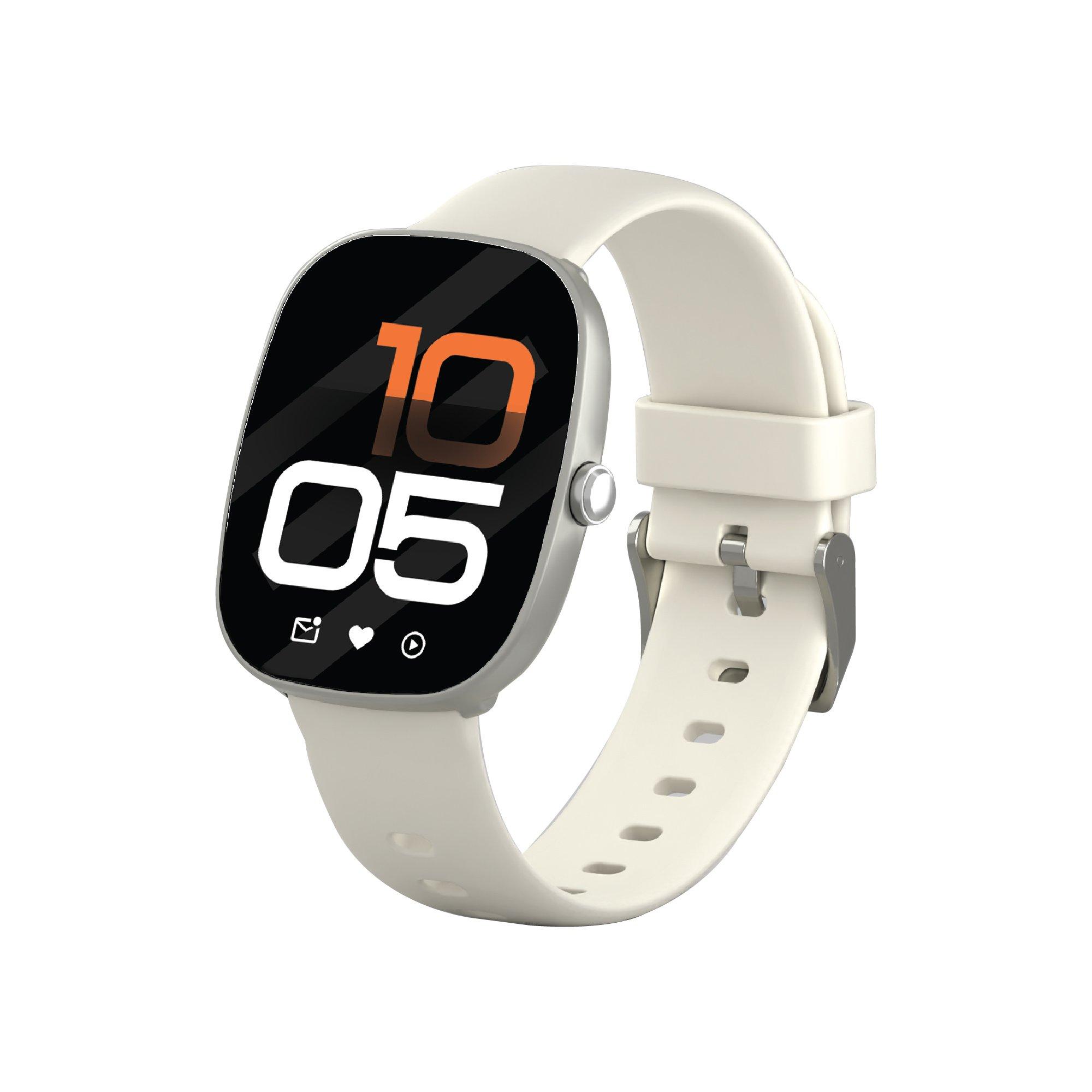 Smartix Premium Smart Watch GO, 46MM, Silver - eXtra Bahrain