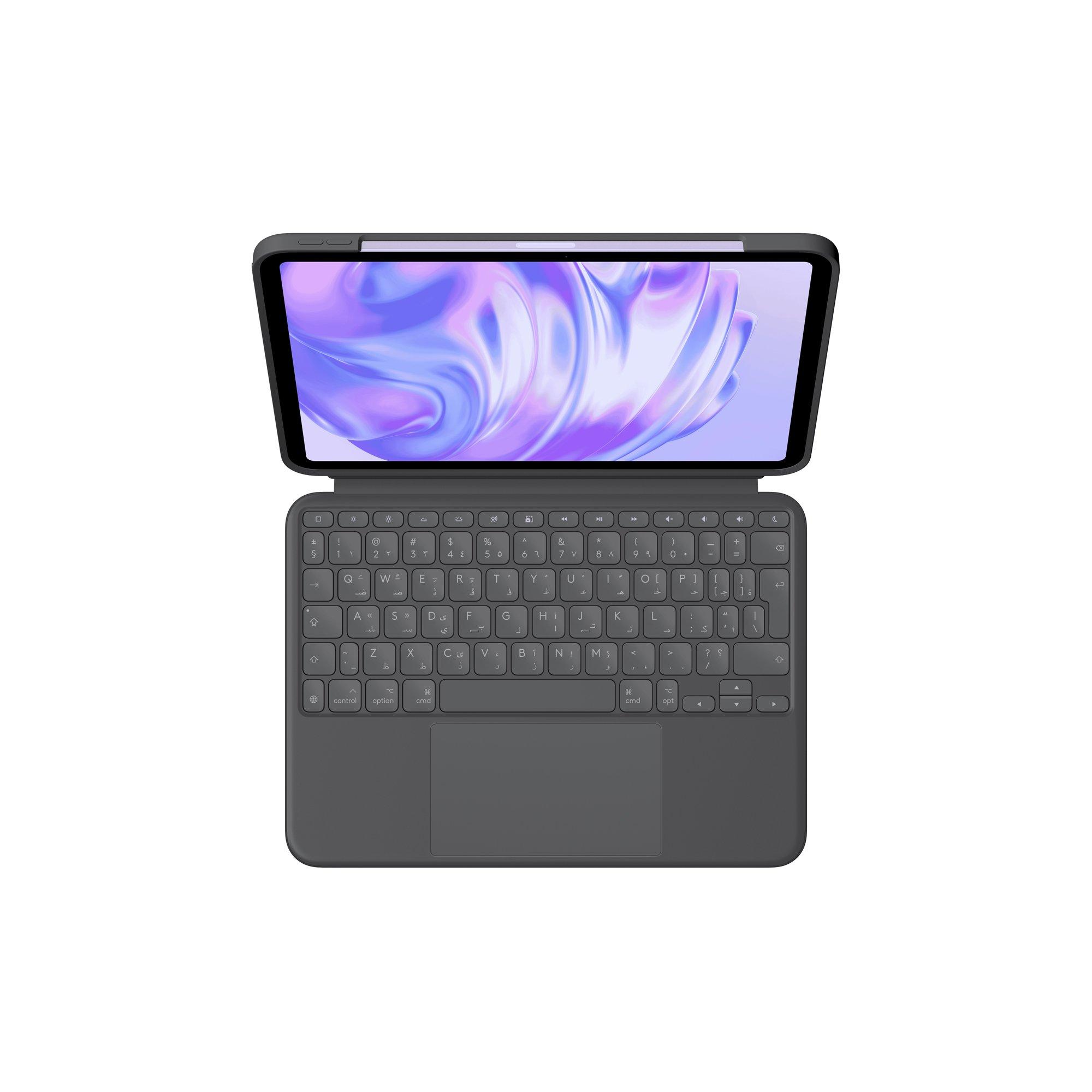 Logitech Combo Touch for iPad Pro 11 inch M4, Grey - eXtra
