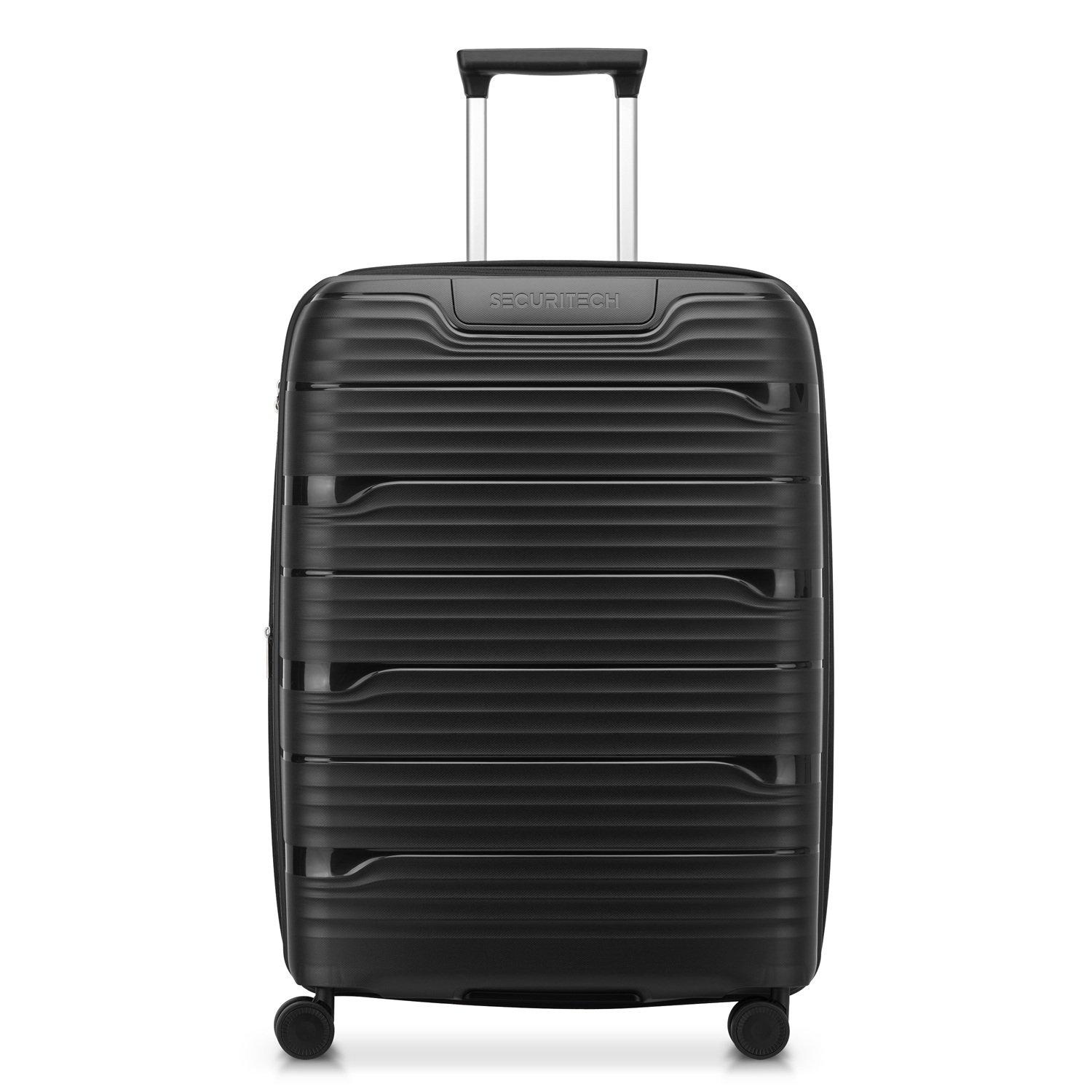 Delsey, Securitech 70cm dune expendable double wheel Trolley, Black ...