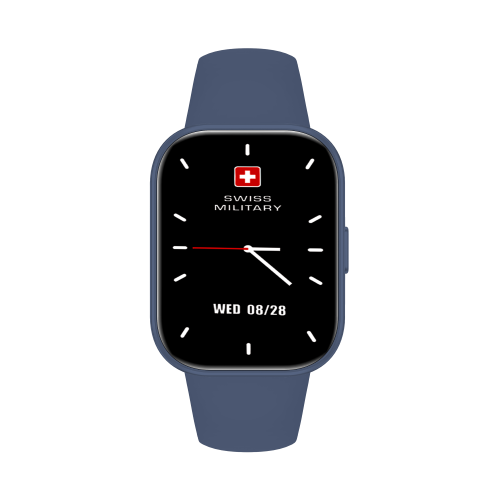 Swiss Military Rhine3 Smart Band, 1.72 Inch, Blue