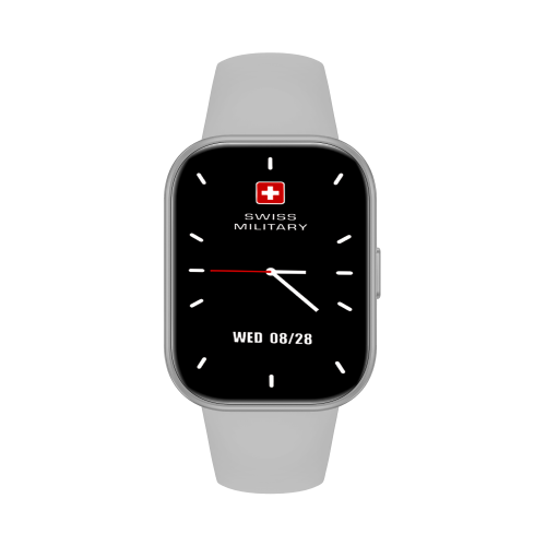 Swiss Military Rhine3 Smart Band, 1.72 Inch, Grey