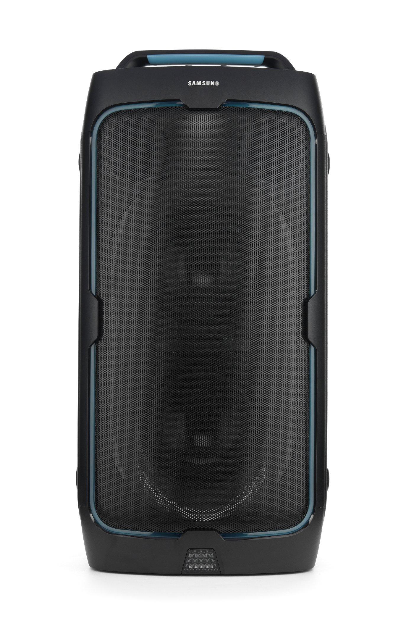 سامسونج، ساوند تاور، 240 واط، 18 ساعة، 2 ميكروفون، عجلات