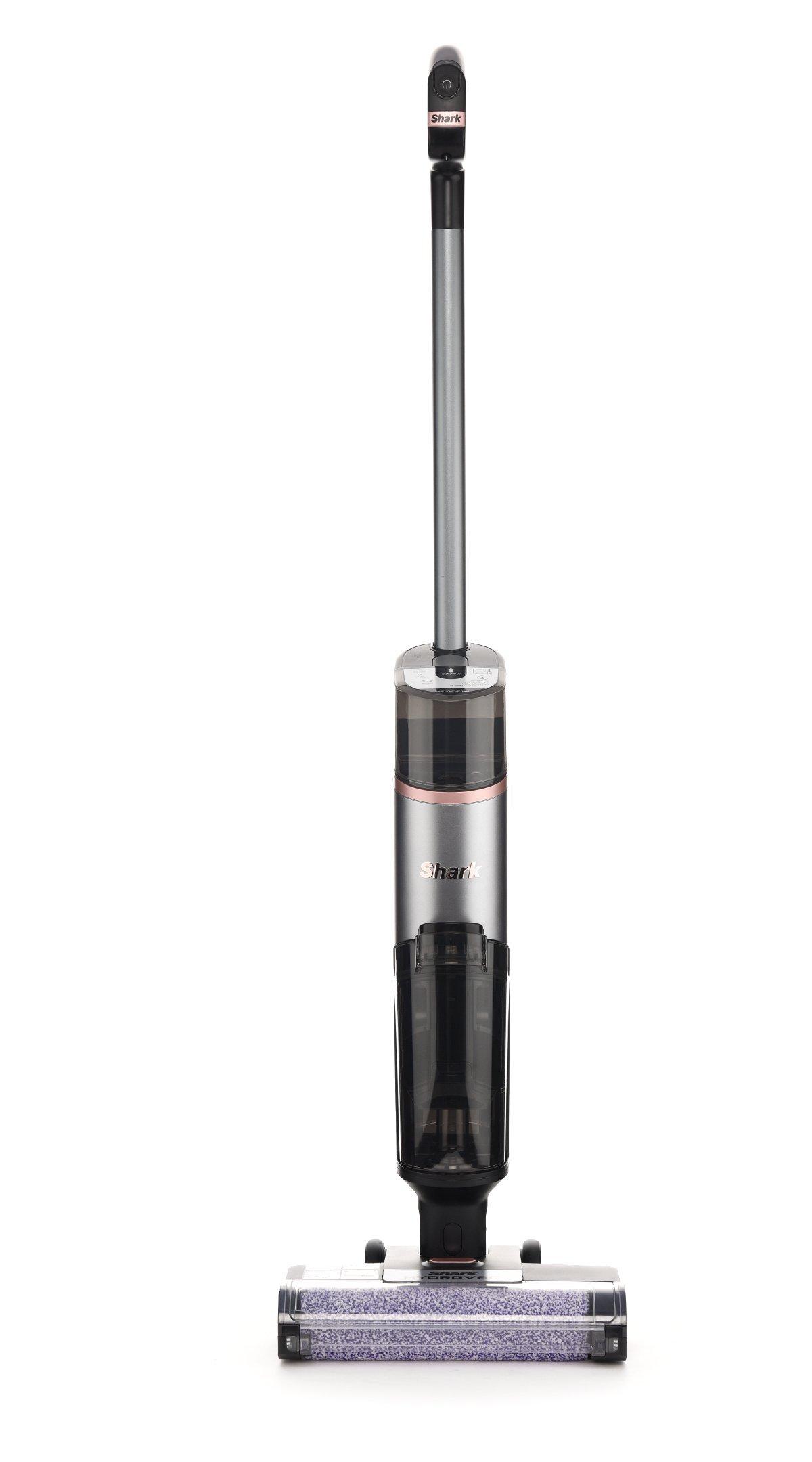 shark Shark WD210me 60W WD210ME, Accessories: Includes Starter Bottle of multi-surface cleaning, Battery Size MAH: Unknown, Color: Charcoal Grey / Rose Gold, Made In: China, Power: 60W, No, Hard floor, 25 min, 4 hours, Yes, 0.36L, 0.36L, No, Yes, Yes, 0.36L, Plastic