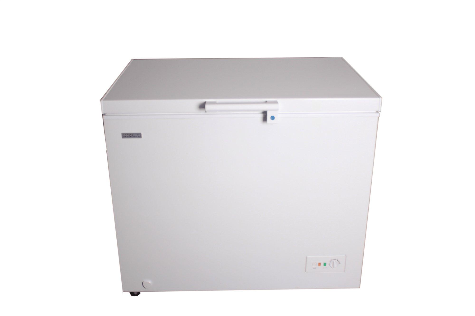 SMARTECH, Chest Freezer, 400L, Hard Top Single Door, White - eXtra Bahrain
